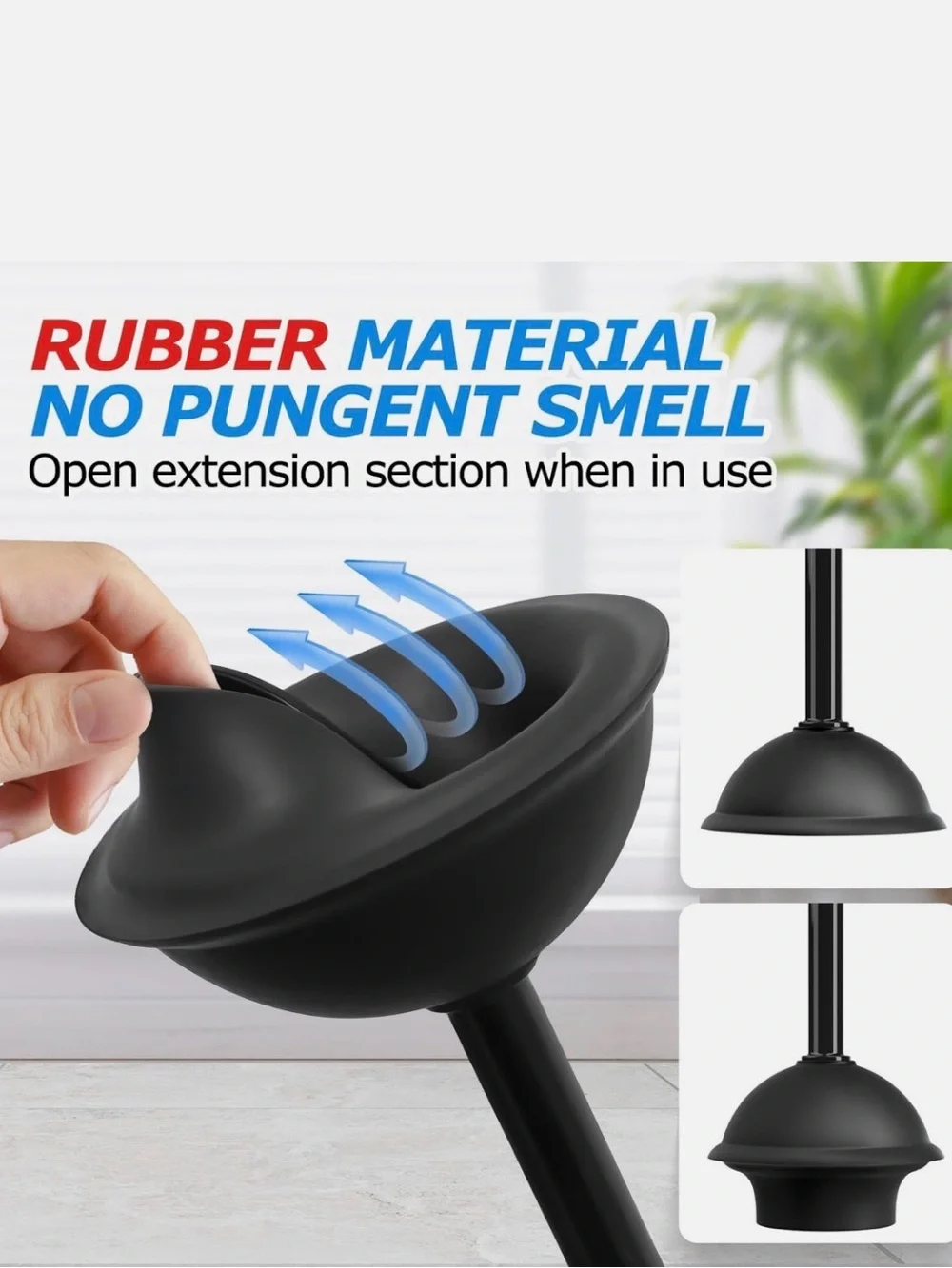 forasto toilet plunger